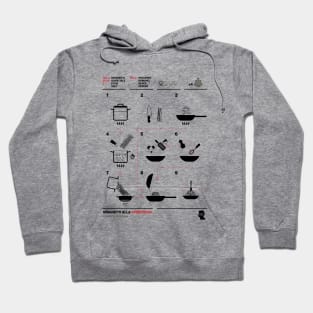 Carbonara Cooking Process Hoodie